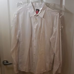 White button down shirt XL